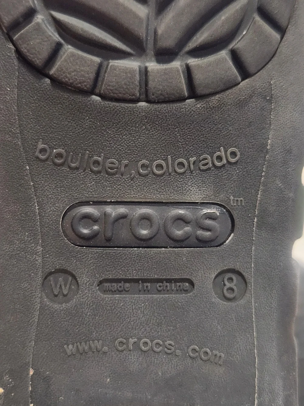 Crocs Adrina Caged Jelly Ballet Flats 8w